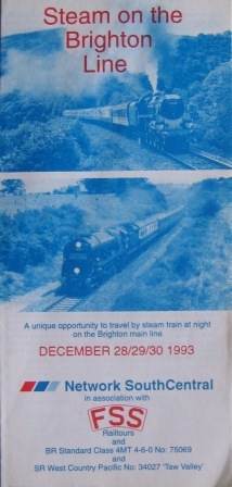 Steam on the Brighton Line
