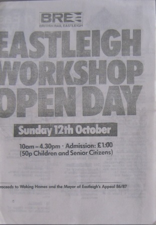 British Rail Open Days - Eastleigh