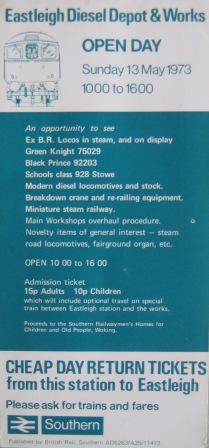 British Rail Open Days - Eastleigh