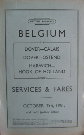 Services & Fares