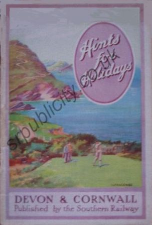 Hints for Holidays - 1925/6