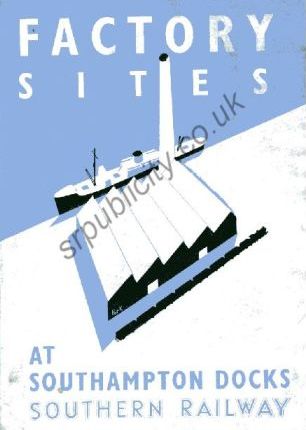 Factory sites at Southeampton Docks