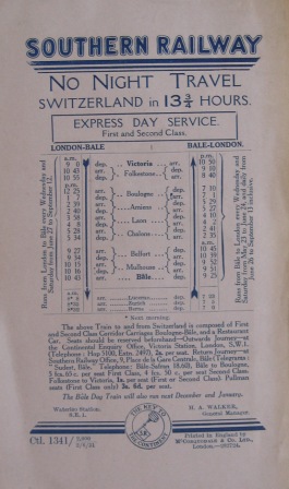 Pocket Timetable