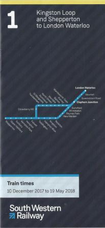 SWR timetable