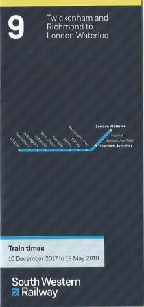 SWR timetable